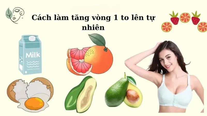Cách làm ngực to không cần dao kéo