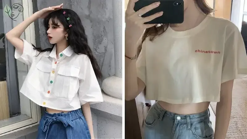 Cách mix áo croptop và chân váy để trở nên nổi bật