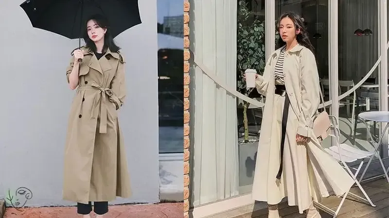 Các mẫu áo khoác trench đẹp không thể bỏ qua mùa đông này