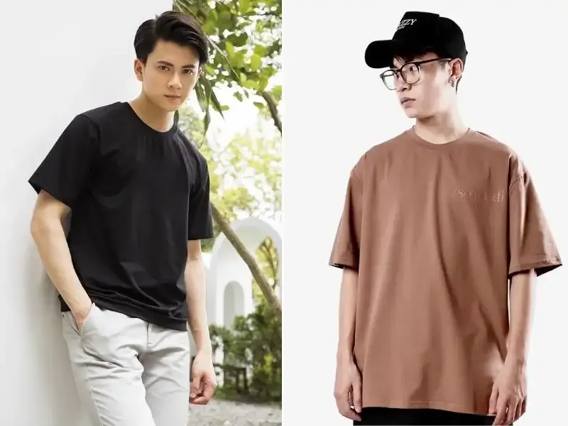 Chất liệu của áo thun tay lỡ 2