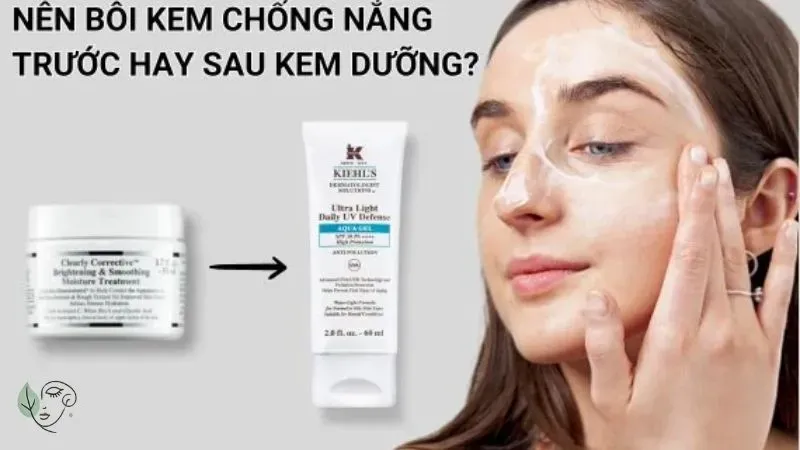 Bôi kem chống nắng trước hay kem dưỡng trước?