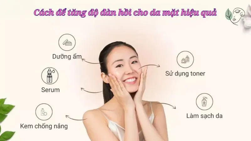 Cách để tăng độ đàn hồi cho da mặt hiệu quả