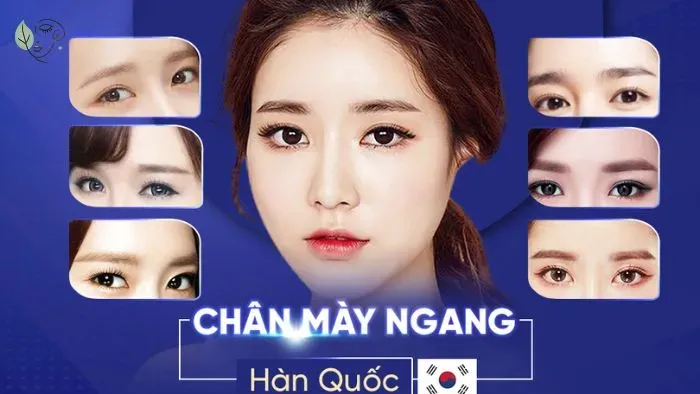 Chân mày ngang Hàn Quốc vẻ đẹp tự nhiên huyền bí