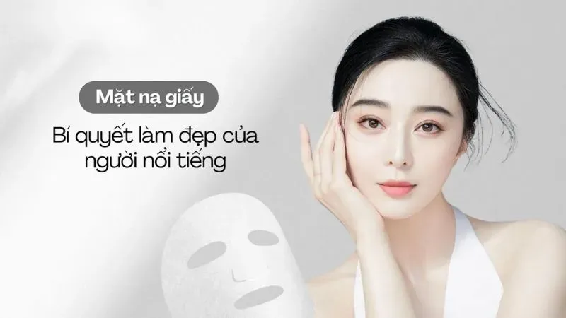 Dùng mặt nạ giấy thường xuyên làm sạch da