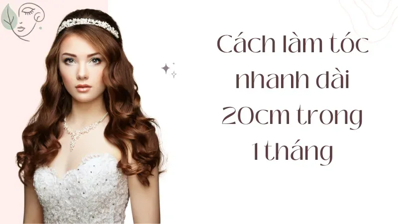 Cách làm tóc nhanh dài 20cm trong 1 tháng tại nhà với nguyên liệu sẵn cc