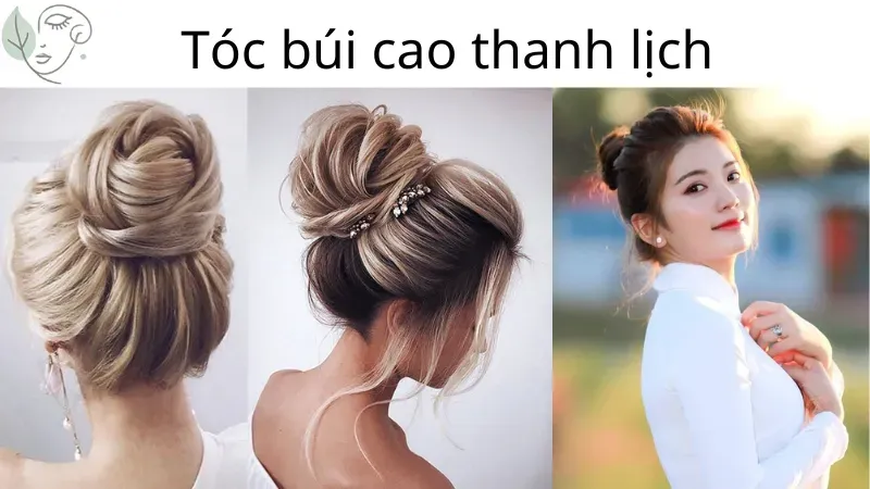 Cách làm tóc phù hợp với từng dáng mặt khi mặc áo dài