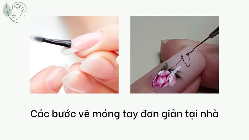 Hướng cách vẽ móng tay đơn giản cho người mới bắt đầu