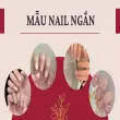 Mẫu nail ngắn nhẹ nhàng, dễ thương, hợp mọi phong cách