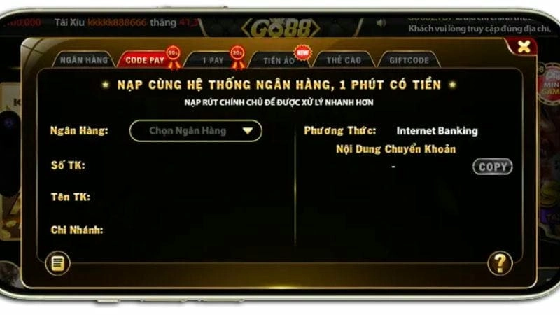 Tại Sao Nên Nạp Tiền Trên Go88?