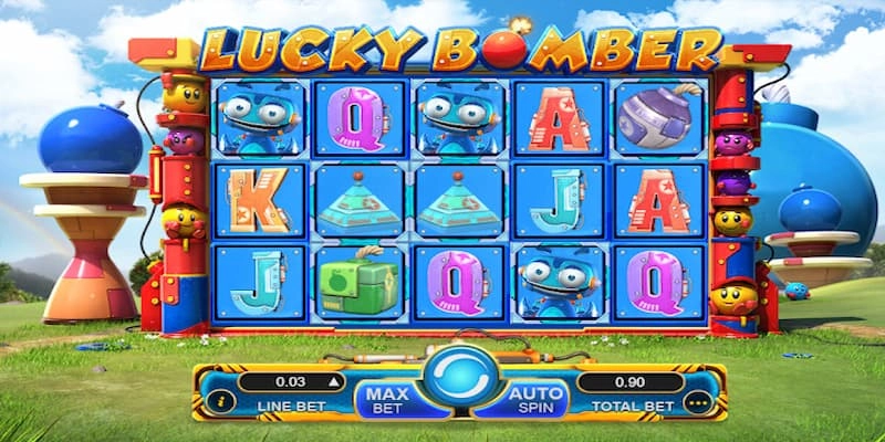 Game Slot Lucky Bomber lấy cảm hứng từ thế giới robot