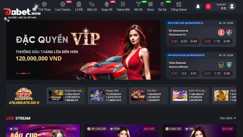 Quyền lợi của các thành viên nhà cái Dabet