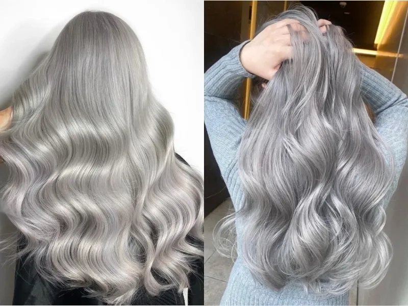 Màu tóc của bạn sẽ nổi bật hơn với màu bạch kim cực sang