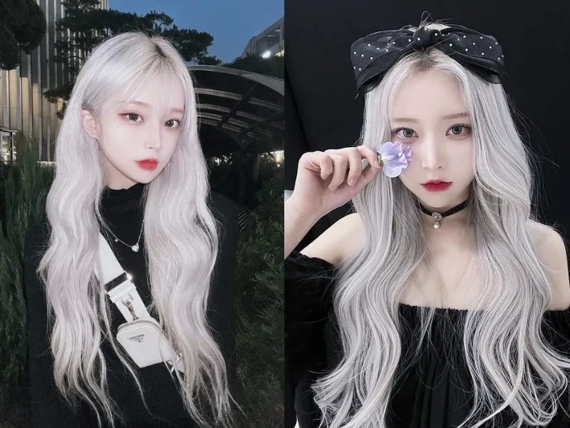 Nổi bật mọi lúc với màu tóc bạch kim nữ sang trọng và thời thượng