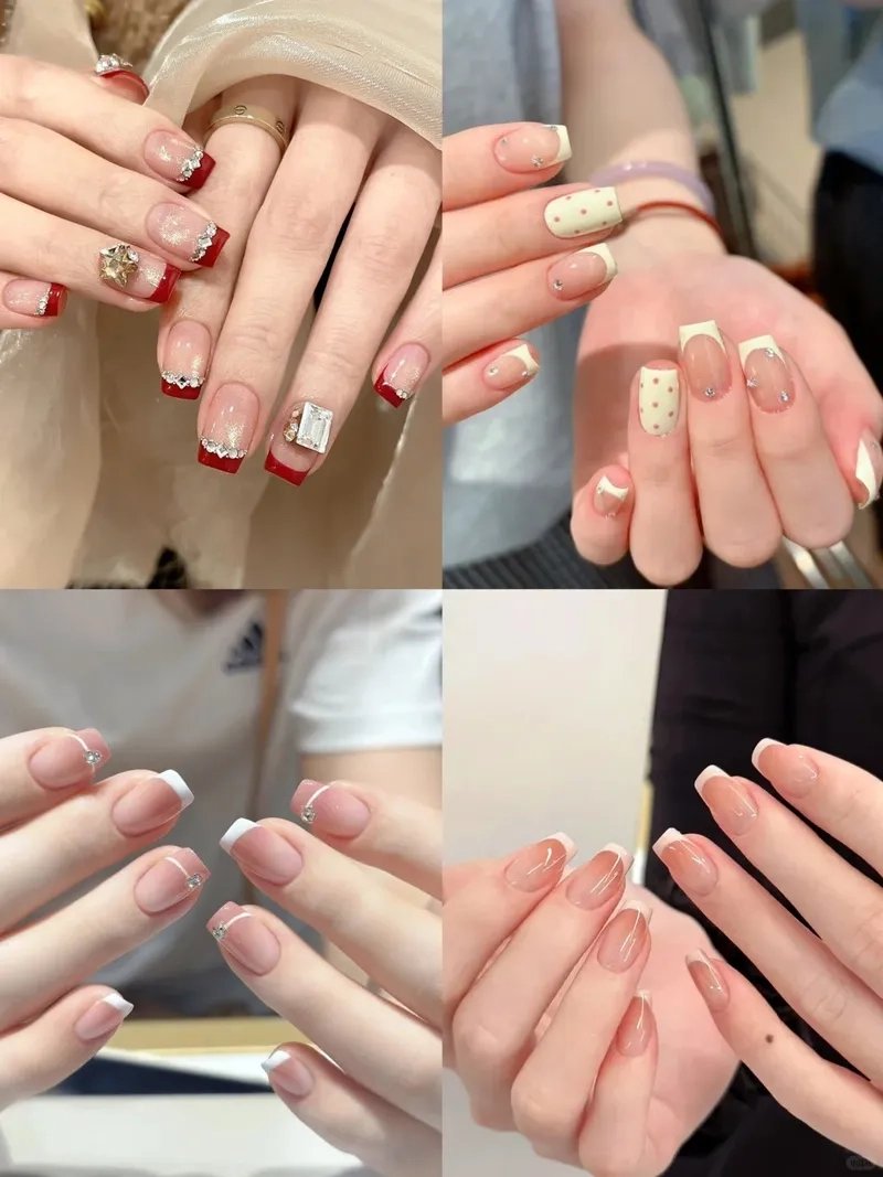 Làm mới bàn tay với sơn móng tay đầu móng thời thượng