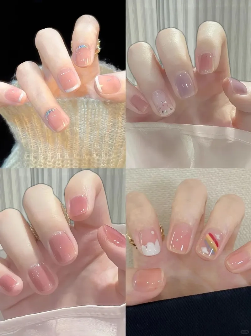 Nét đẹp tinh tế từ các kiểu nail móng ngắn