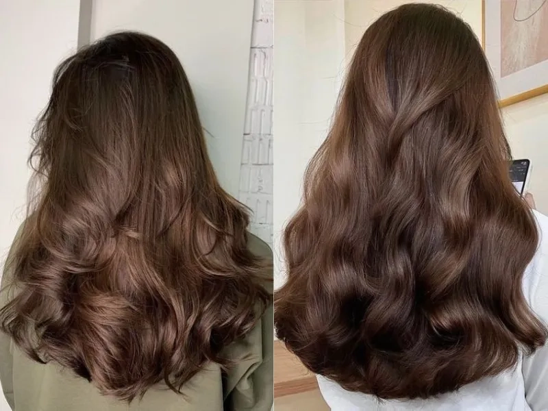 Thay đổi phong cách hoàn hảo với nâu chocolate tóc thời thượng