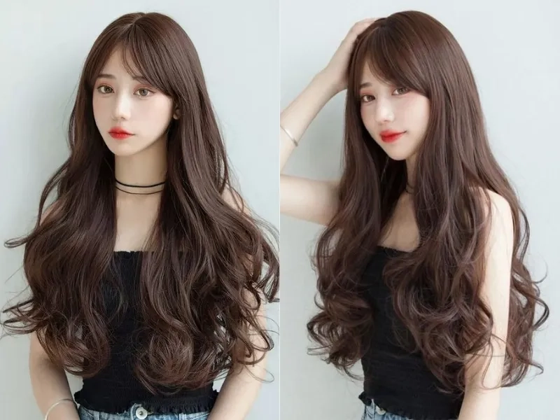 Giữ màu tóc bền lâu với sắc màu nâu chocolate phai ra màu gì cần biết