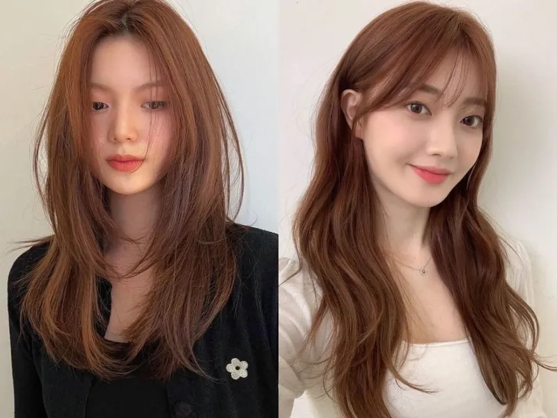 Tỏa sáng phong cách với tóc nhuộm màu nâu chocolate tự nhiên