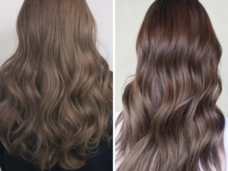 Phong cách trẻ trung cùng nhuộm tóc màu socola thời thượng