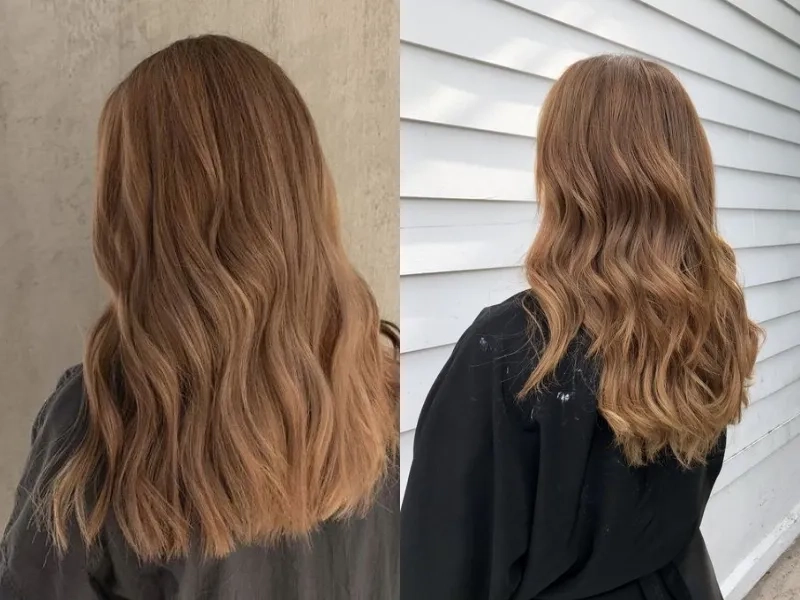 Tỏa sáng với kiểu tóc màu nâu hạt dẻ đầy thu hút và tự nhiên