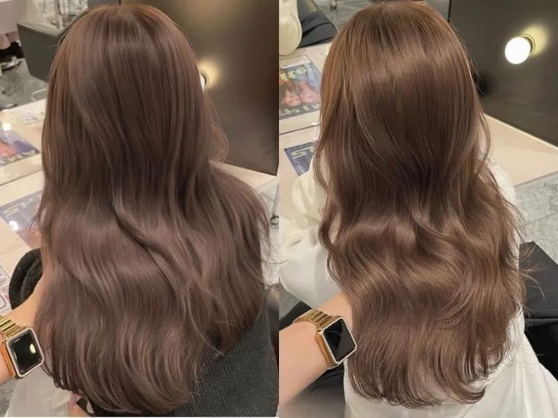 Phong cách cá tính với nâu hạt dẻ khói thu hút mọi ánh nhìn