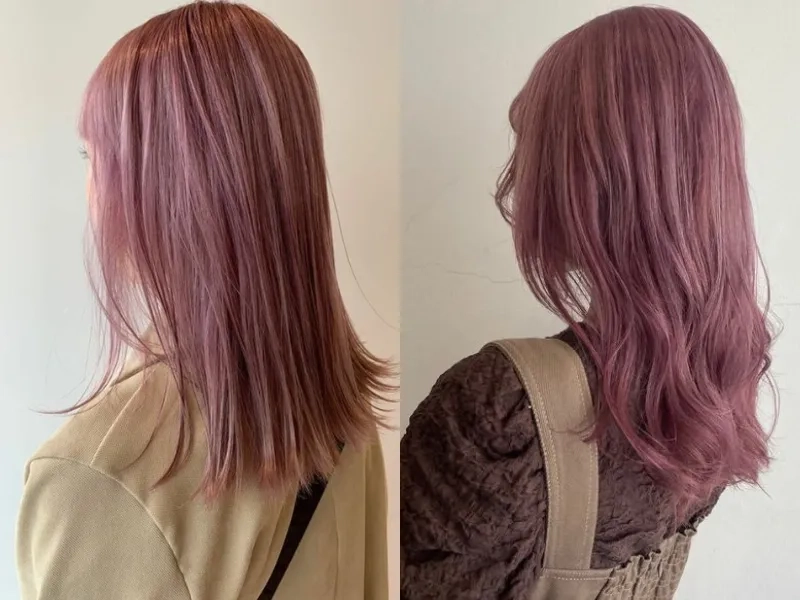 Tỏa sáng cá tính với sắc màu nâu hồng trẻ trung và thời thượng