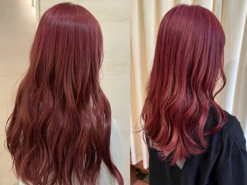 Thử ngay kiểu tóc mới cùng màu tóc nâu hồng cực kỳ cuốn hút