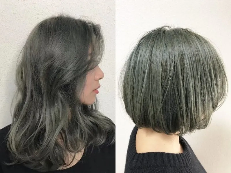 Màu sắc độc đáo và lạ mắt với màu nâu lạnh ánh rêu khói