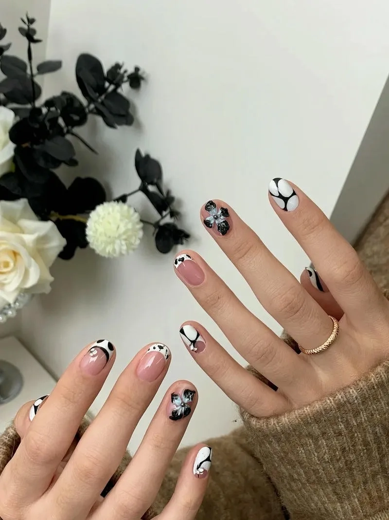 Khám phá sự khác biệt qua móng nail bò sữa đa dạng mẫu mã