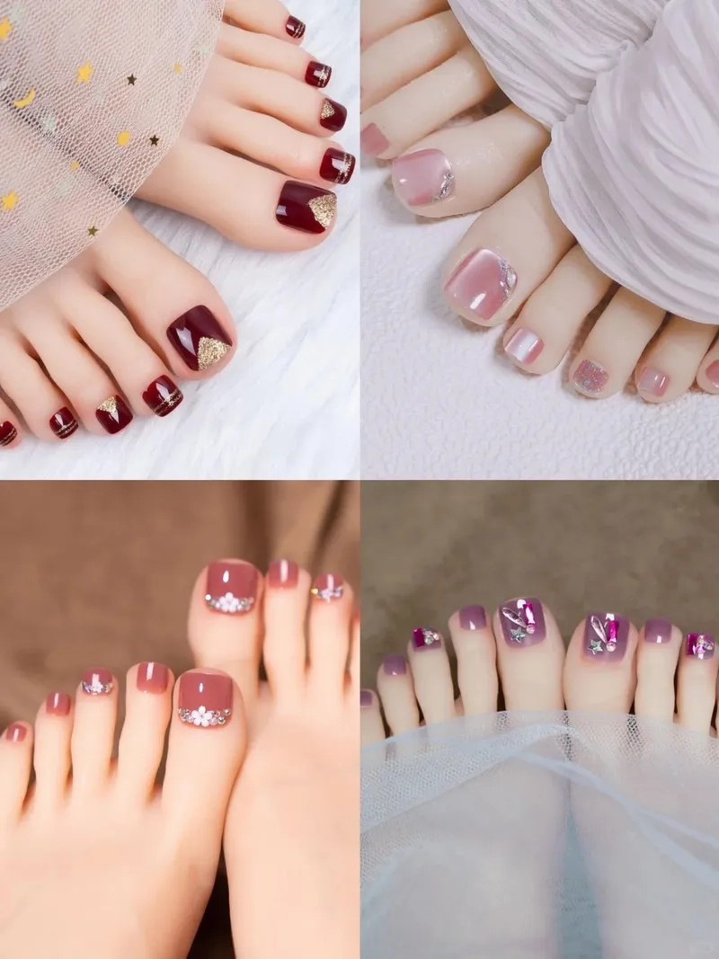Tôn vinh vẻ đẹp với móng nail chân đẹp hợp xu hướng