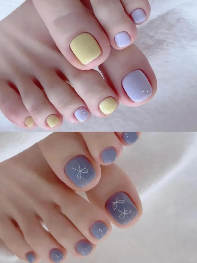 Lịch lãm và tinh tế với mẫu nail chân đẹp sang trọng