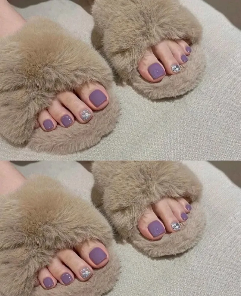 Sành điệu với mẫu móng chân sơn gel đẹp đầy cuốn hút