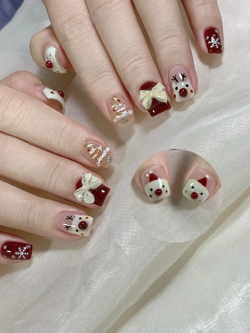 Lựa chọn hoàn hảo từ mẫu móng cho noel đẳng cấp