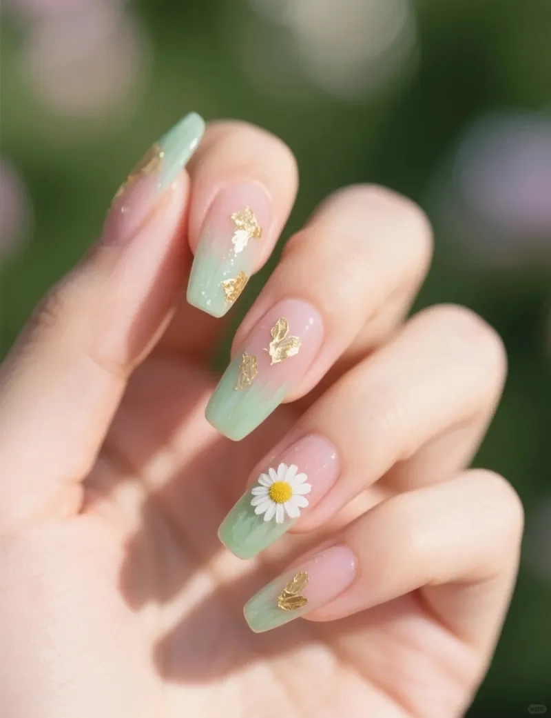 Đừng bỏ lỡ các mẫu nail hoa cúc đẹp nhất năm nay
