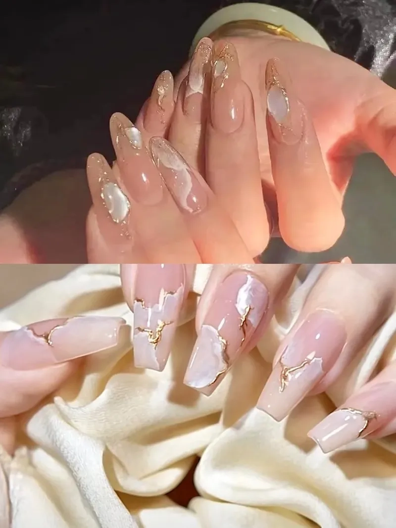 Thêm nét cá tính nhờ móng loang đẹp chuẩn trend