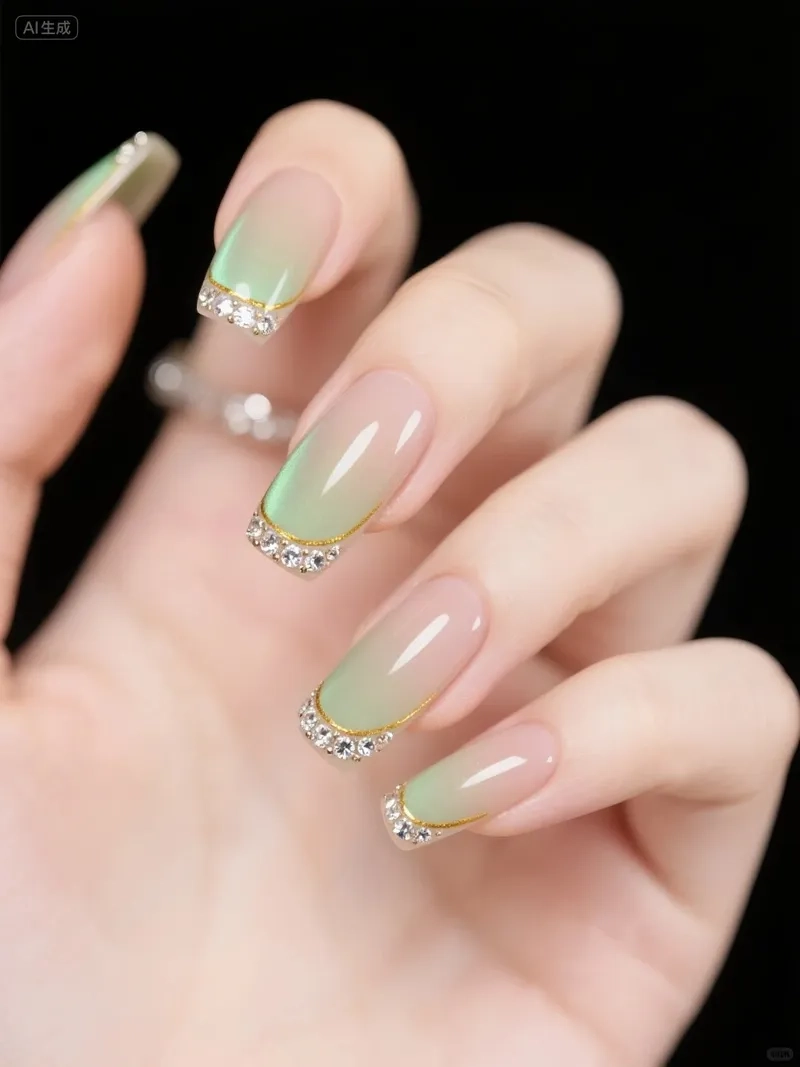 Thanh lịch và thời thượng với nail sơn loang