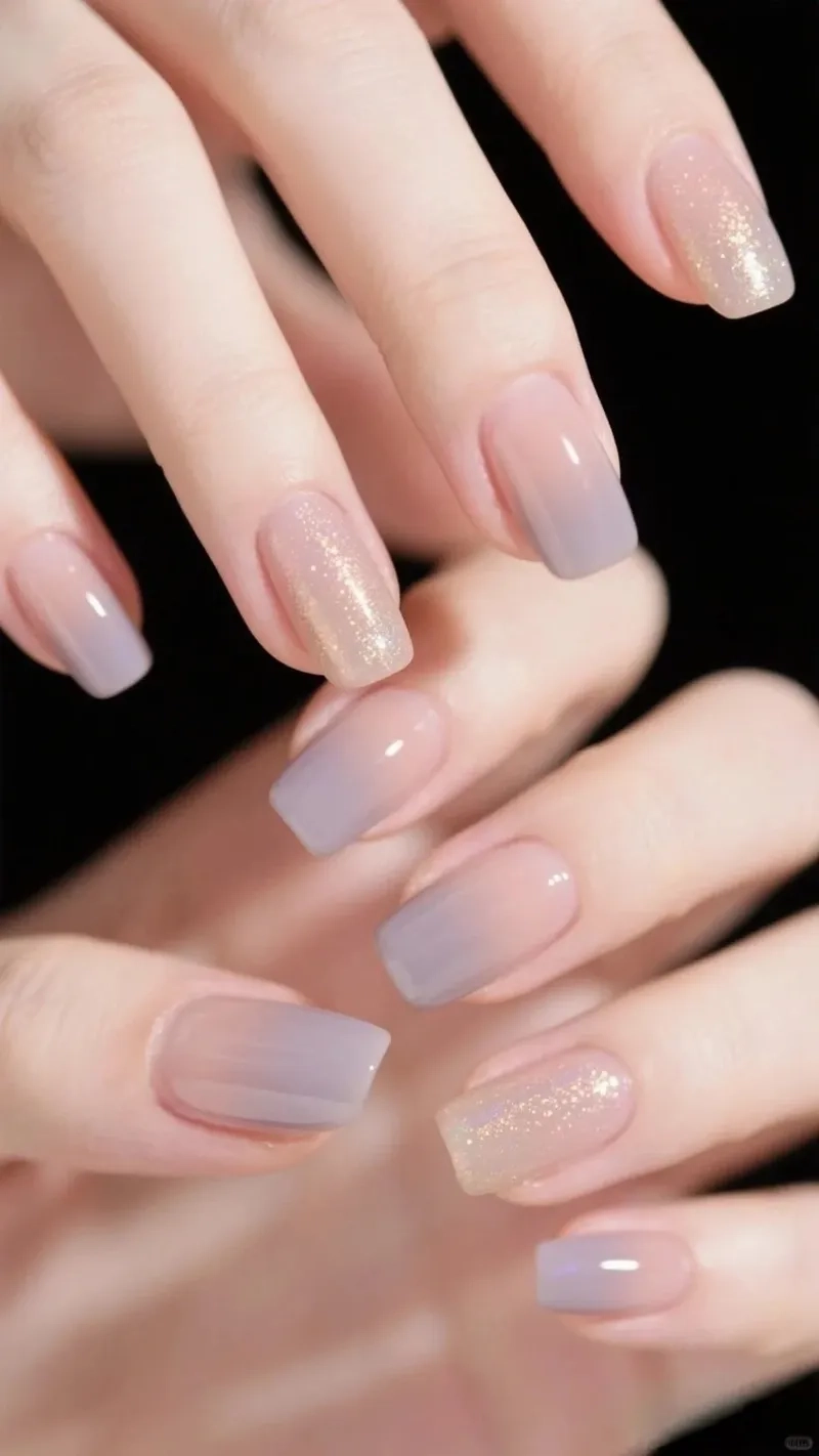 Sắc màu cuốn hút nhờ sơn móng loang màu đẹp