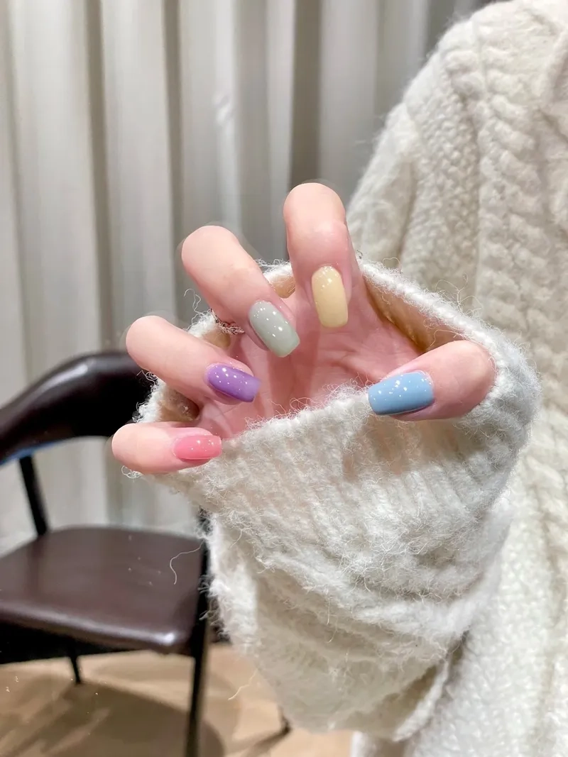 Sành điệu cùng nail xinh màu pastel nhẹ nhàng