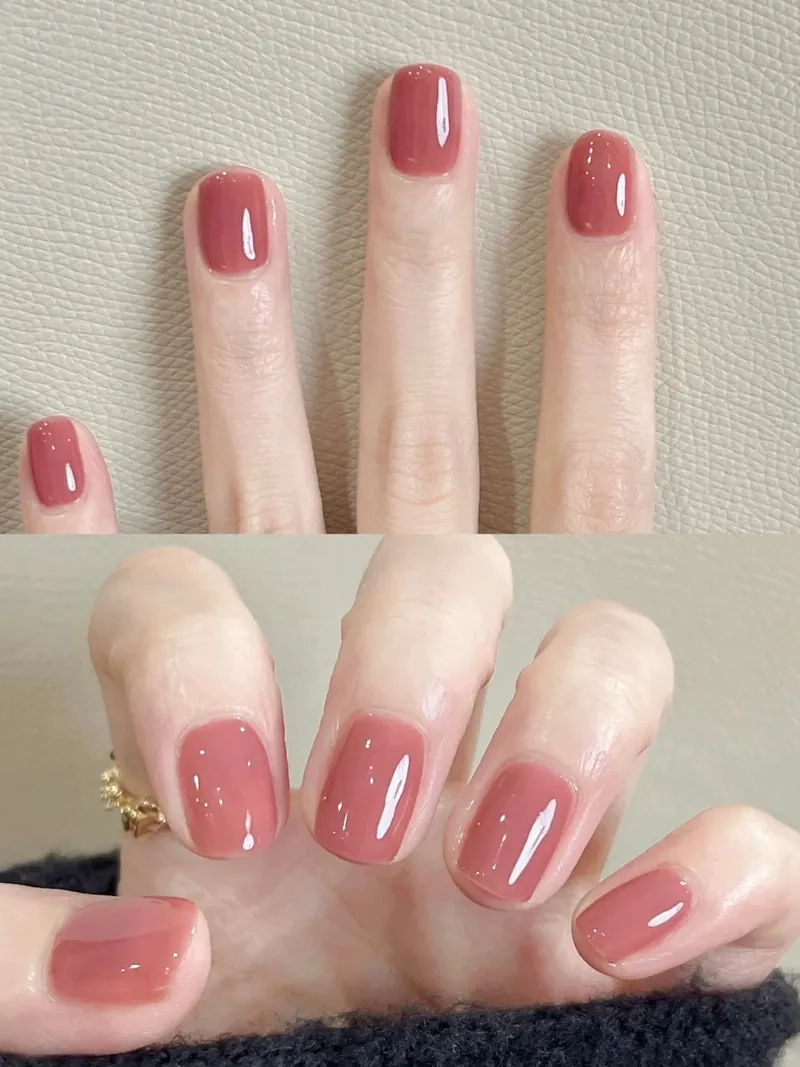 Dịu dàng với nail trơn nhẹ nhàng cho nàng công sở