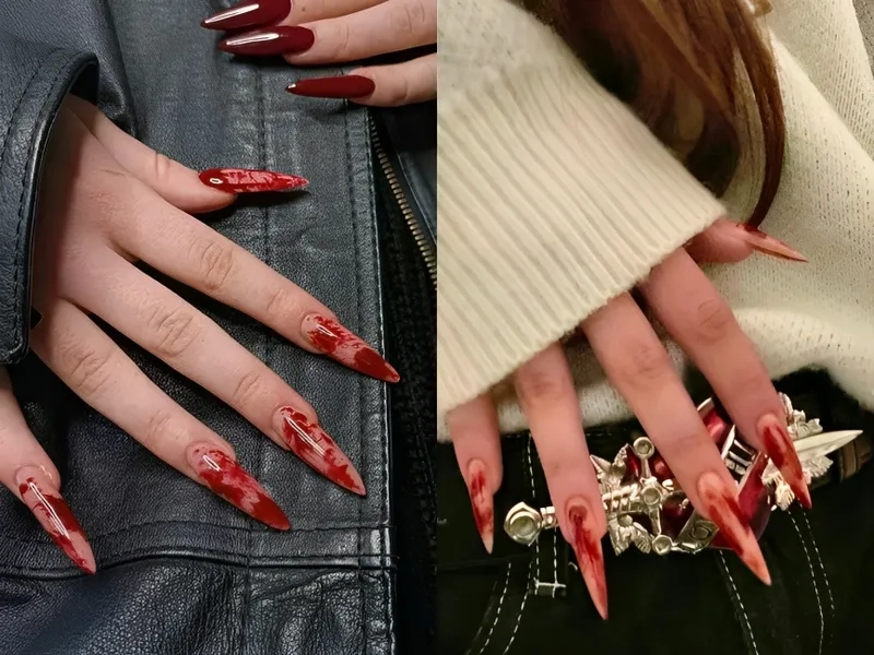 Làm vân đá nail cực chất tại salon uy tín