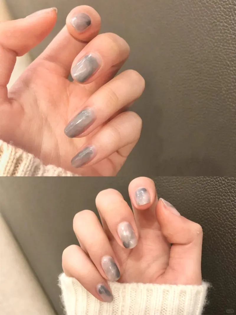 Sơn móng tay vân đá tôn da cực kỳ bắt mắt