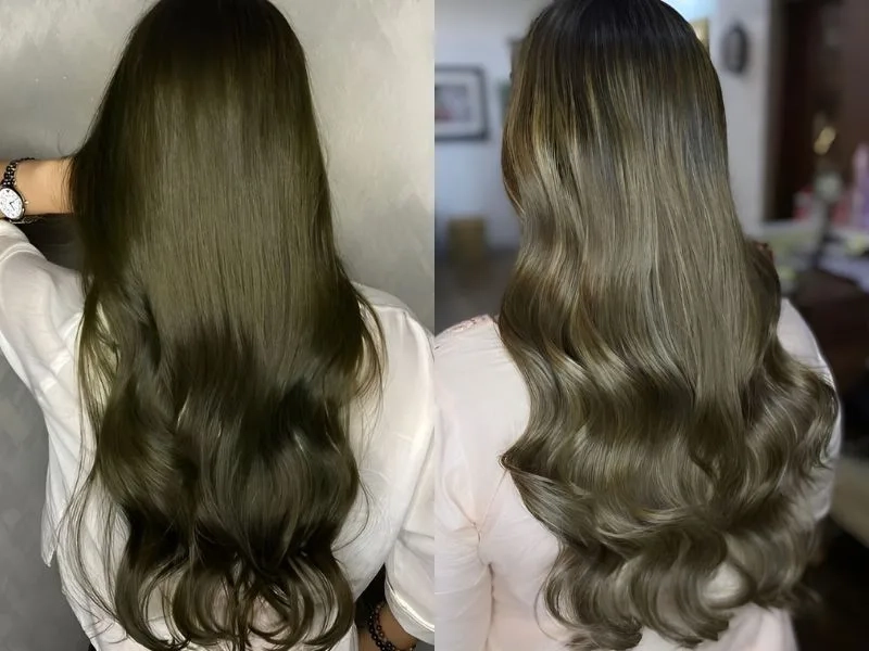 Màu nâu rêu trầm mang lại vẻ đẹp bí ẩn và thời trang