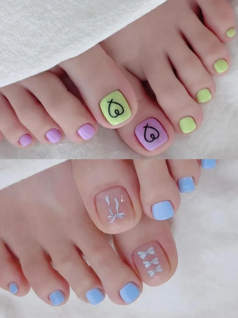 Cập nhật xu hướng màu sơn gel móng chân đẹp đang được săn đón