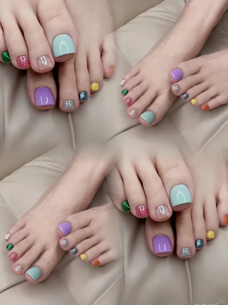 Cập nhật phong cách mới nhất qua hình ảnh nail móng chân đẹp nổi bật