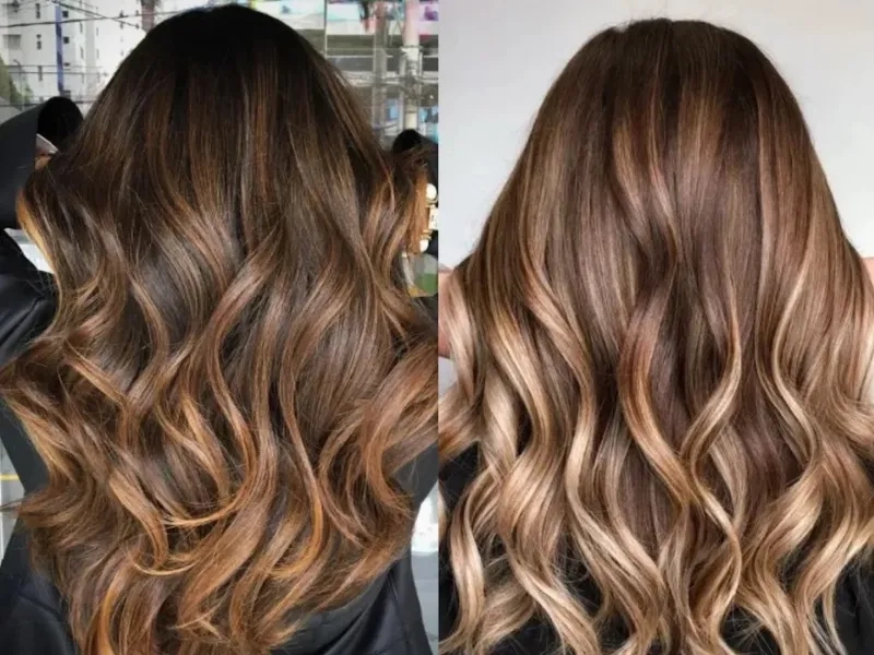 Sắc màu thời thượng và trendy với màu nhuộm highlight sáng tạo