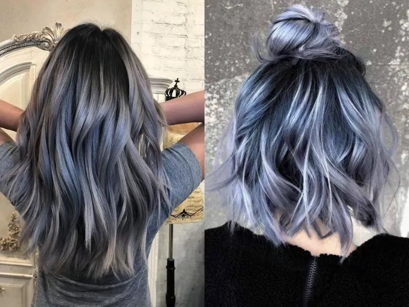 Thêm chút dịu dàng với màu tóc light hồng khói quyến rũ