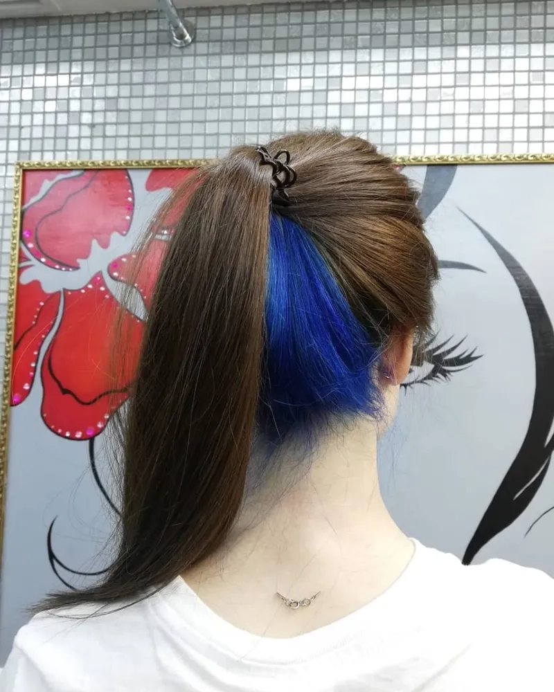Tạo điểm nhấn thời thượng với kiểu highlight gáy cực chất