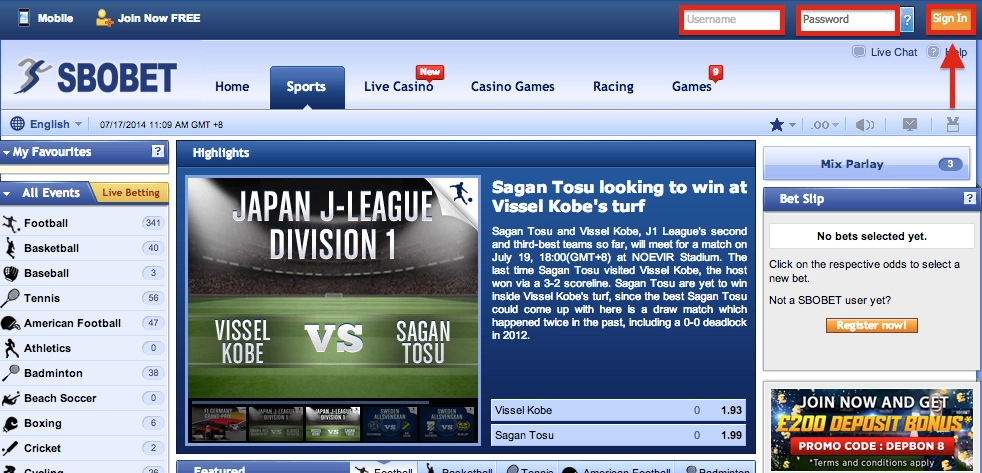 Giới thiệu tổng quan về nhà cái SBOBET