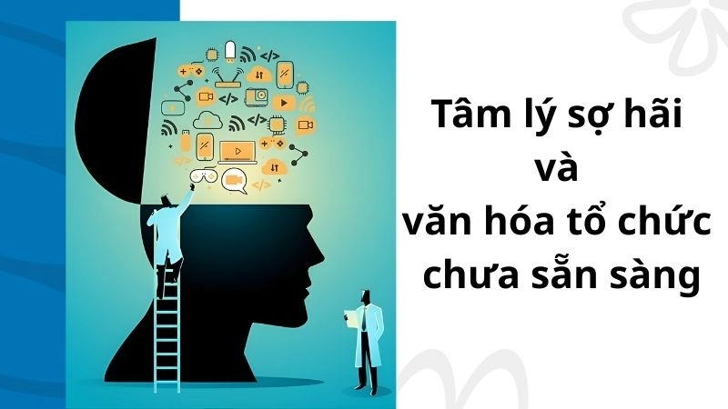 Tâm lý sợ hãi và văn hóa tổ chức chưa sẵn sàng