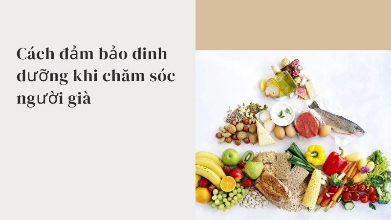 Các loại thực phẩm giàu dinh dưỡng tốt cho người cao tuổi